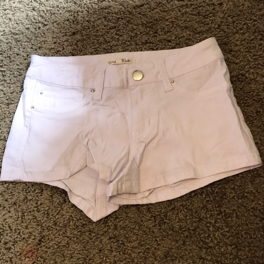 White shorts